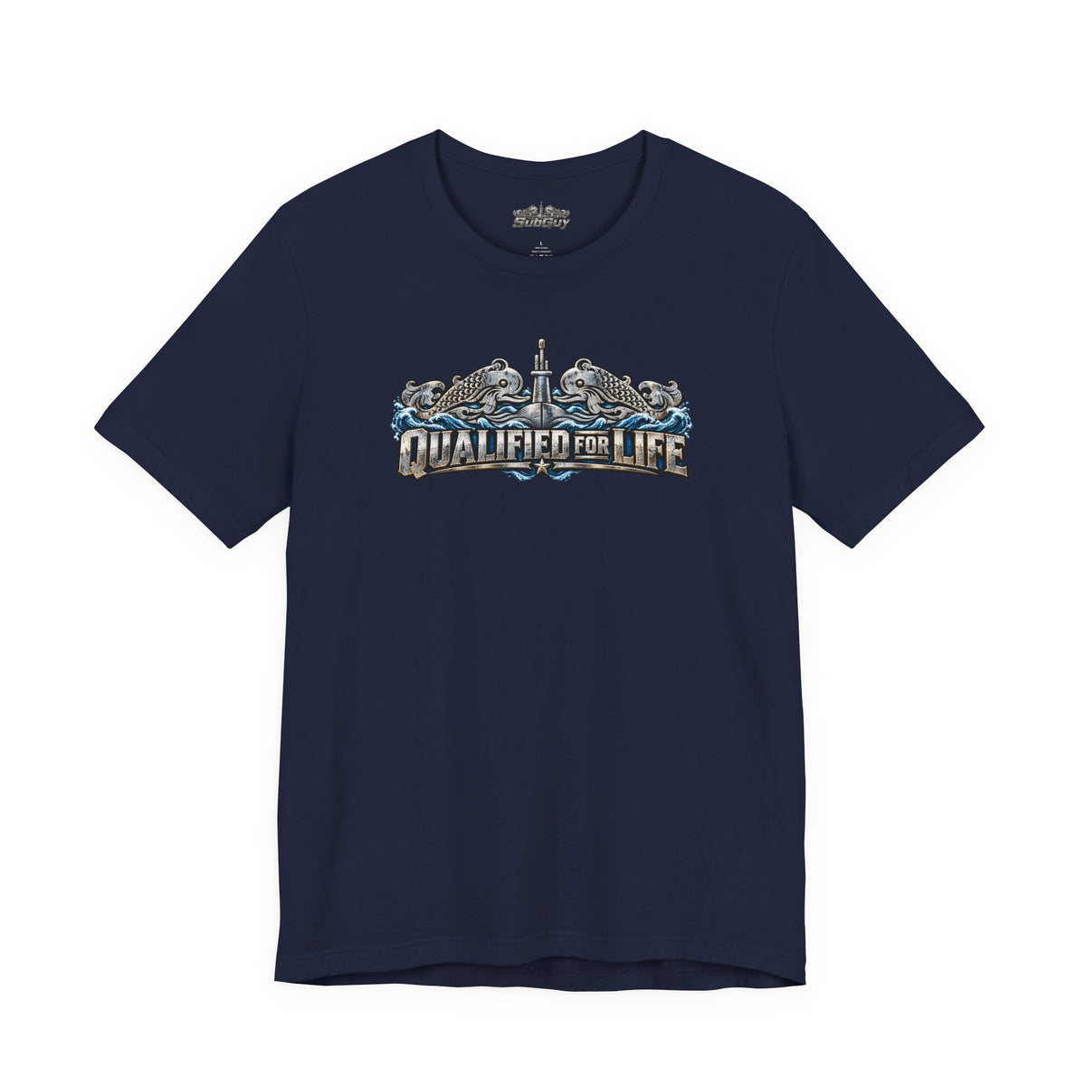Qualified for Life – Vintage Submarine Dolphins T-Shirt