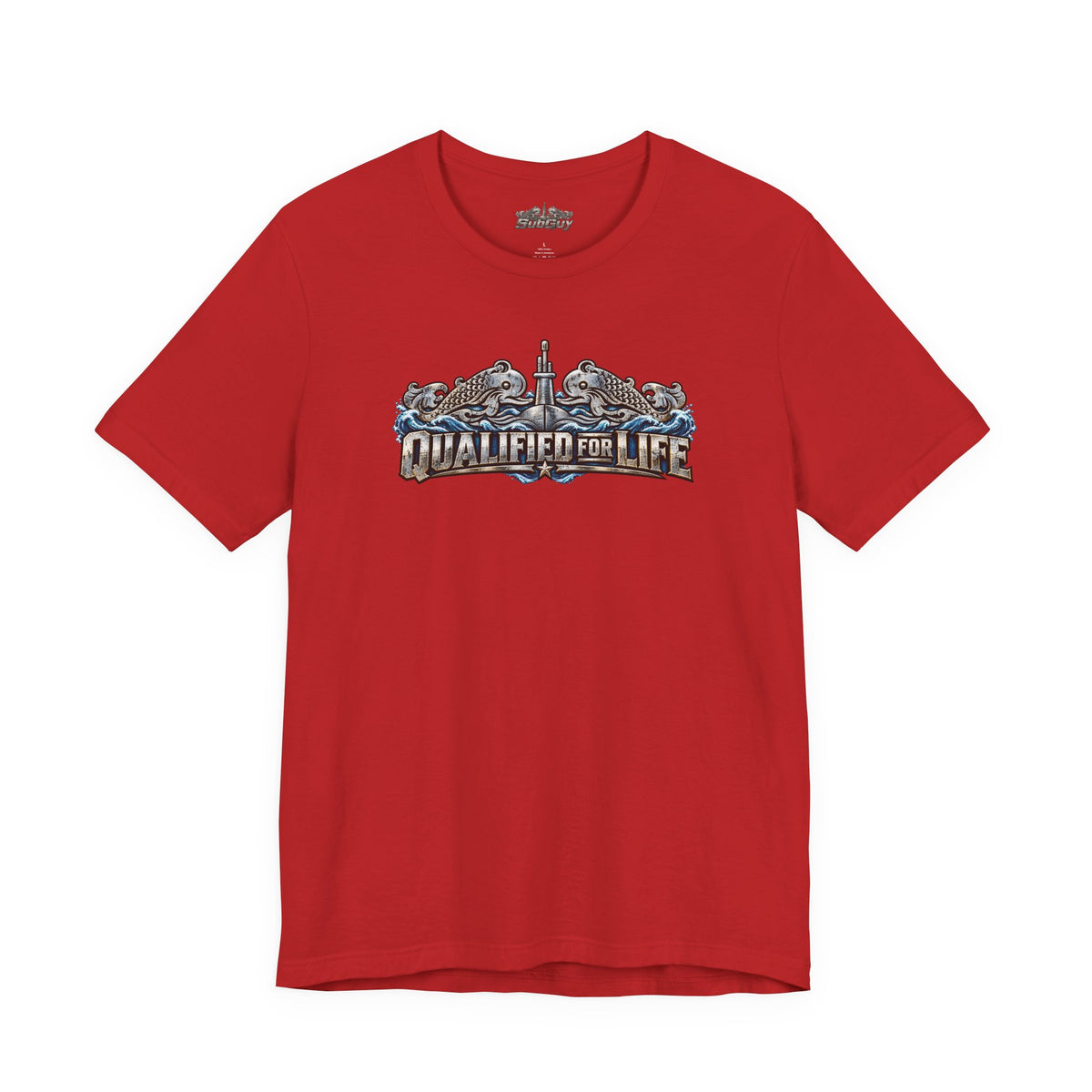 Qualified for Life – Vintage Submarine Dolphins T-Shirt