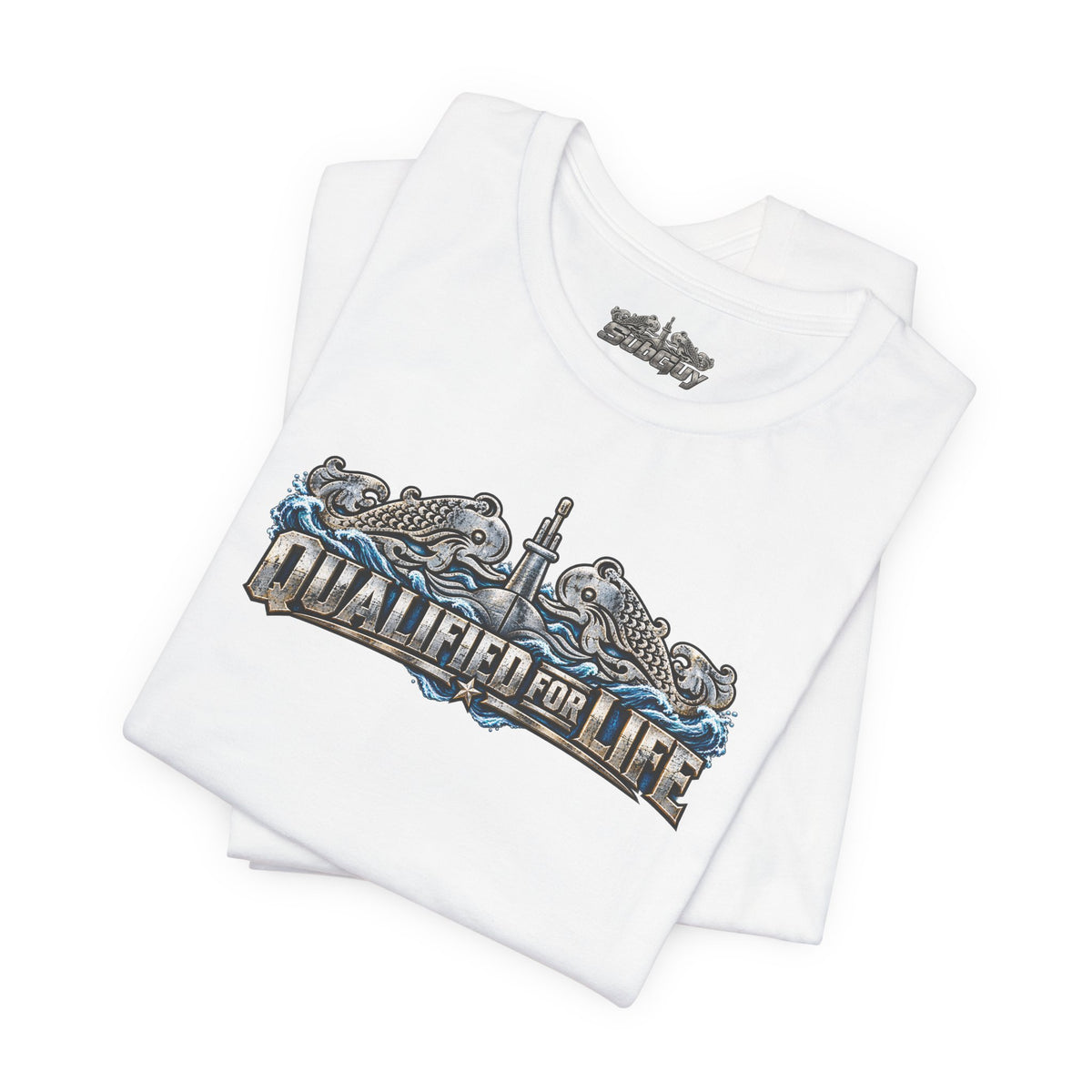Qualified for Life – Vintage Submarine Dolphins T-Shirt