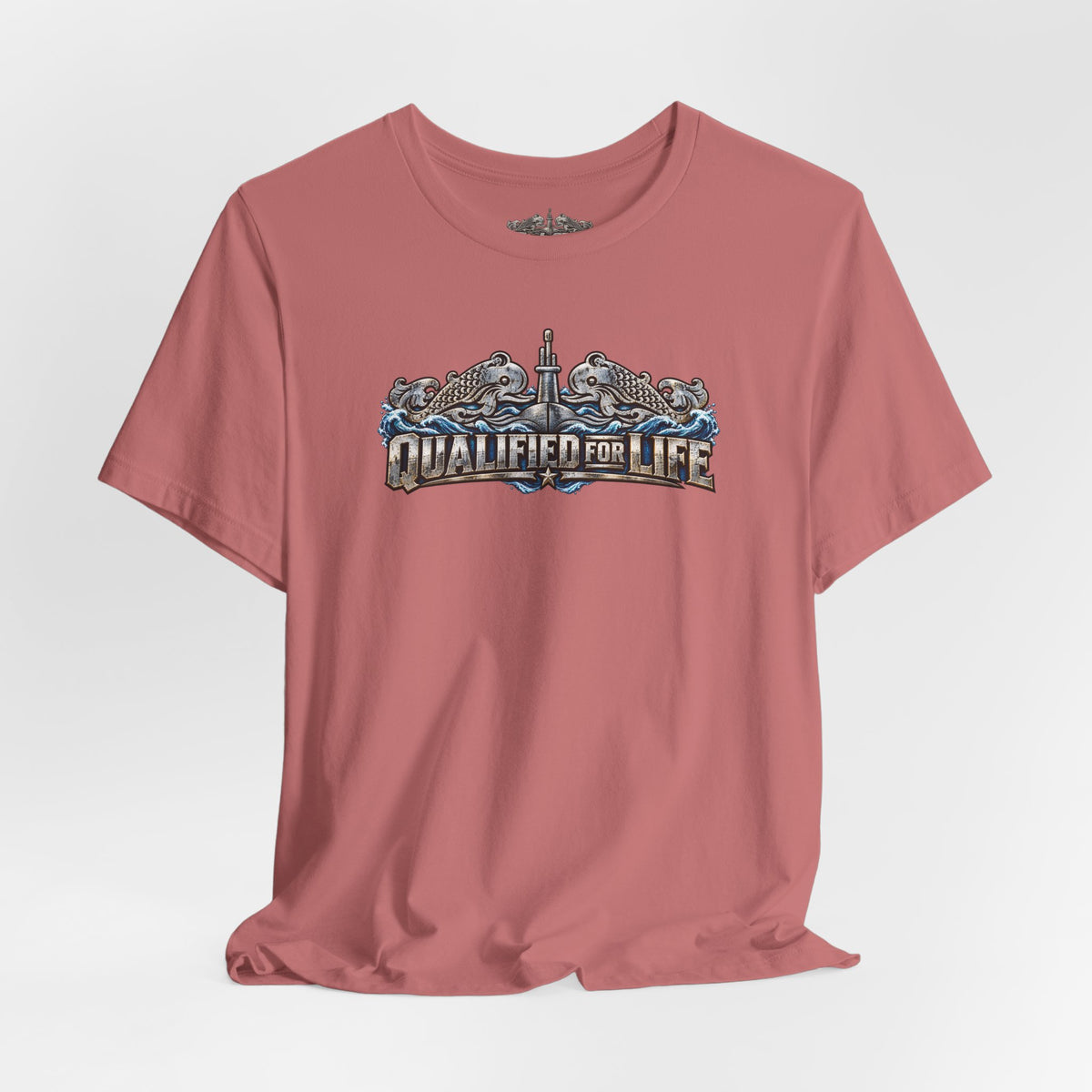 Qualified for Life – Vintage Submarine Dolphins T-Shirt