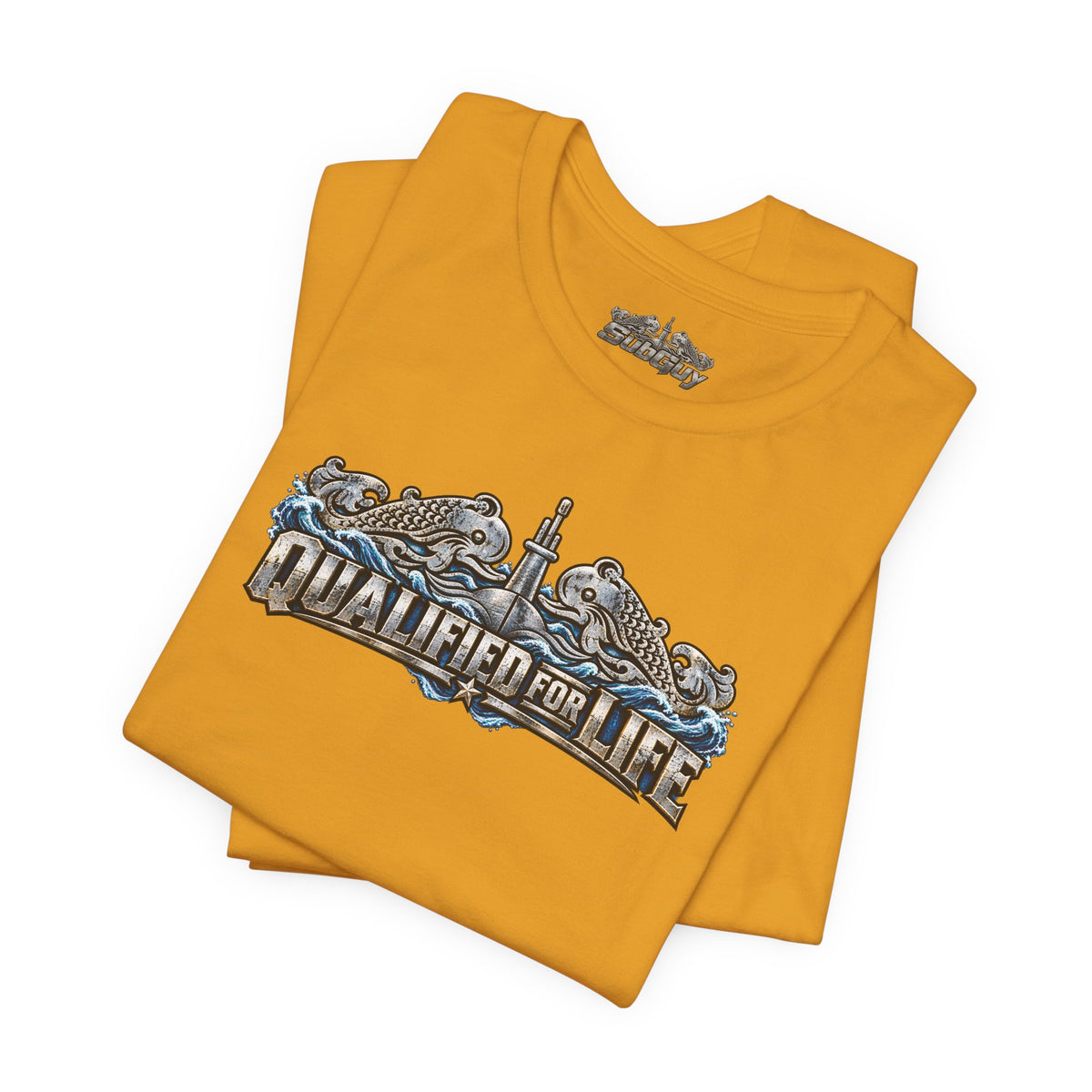 Qualified for Life – Vintage Submarine Dolphins T-Shirt