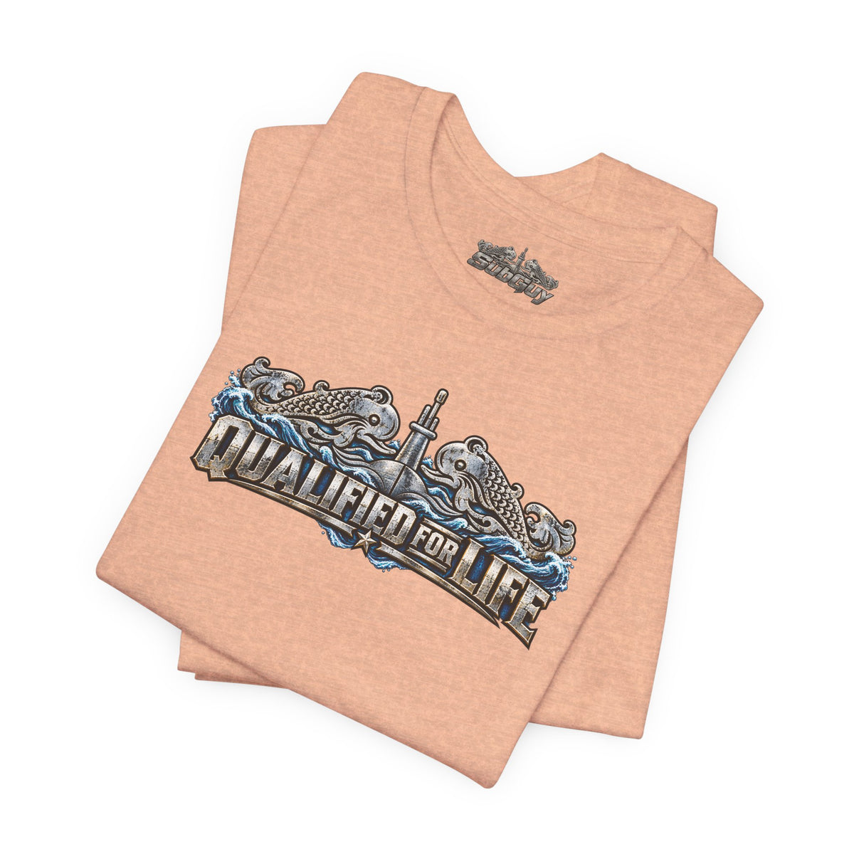 Qualified for Life – Vintage Submarine Dolphins T-Shirt