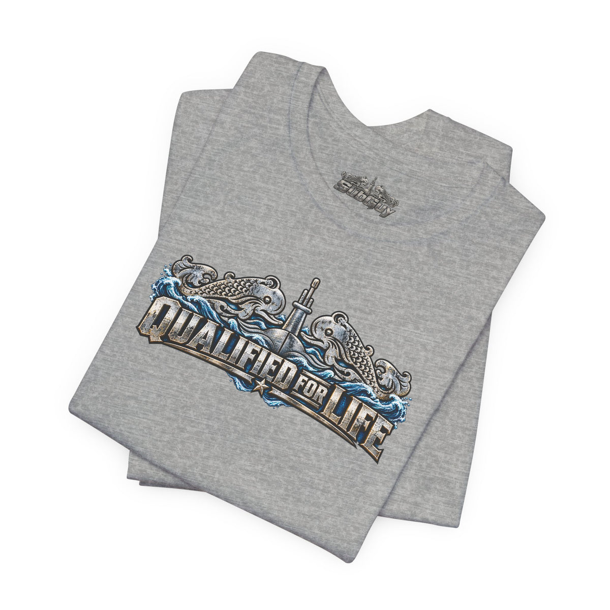 Qualified for Life – Vintage Submarine Dolphins T-Shirt