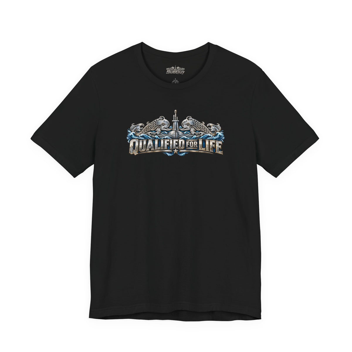 Qualified for Life – Vintage Submarine Dolphins T-Shirt