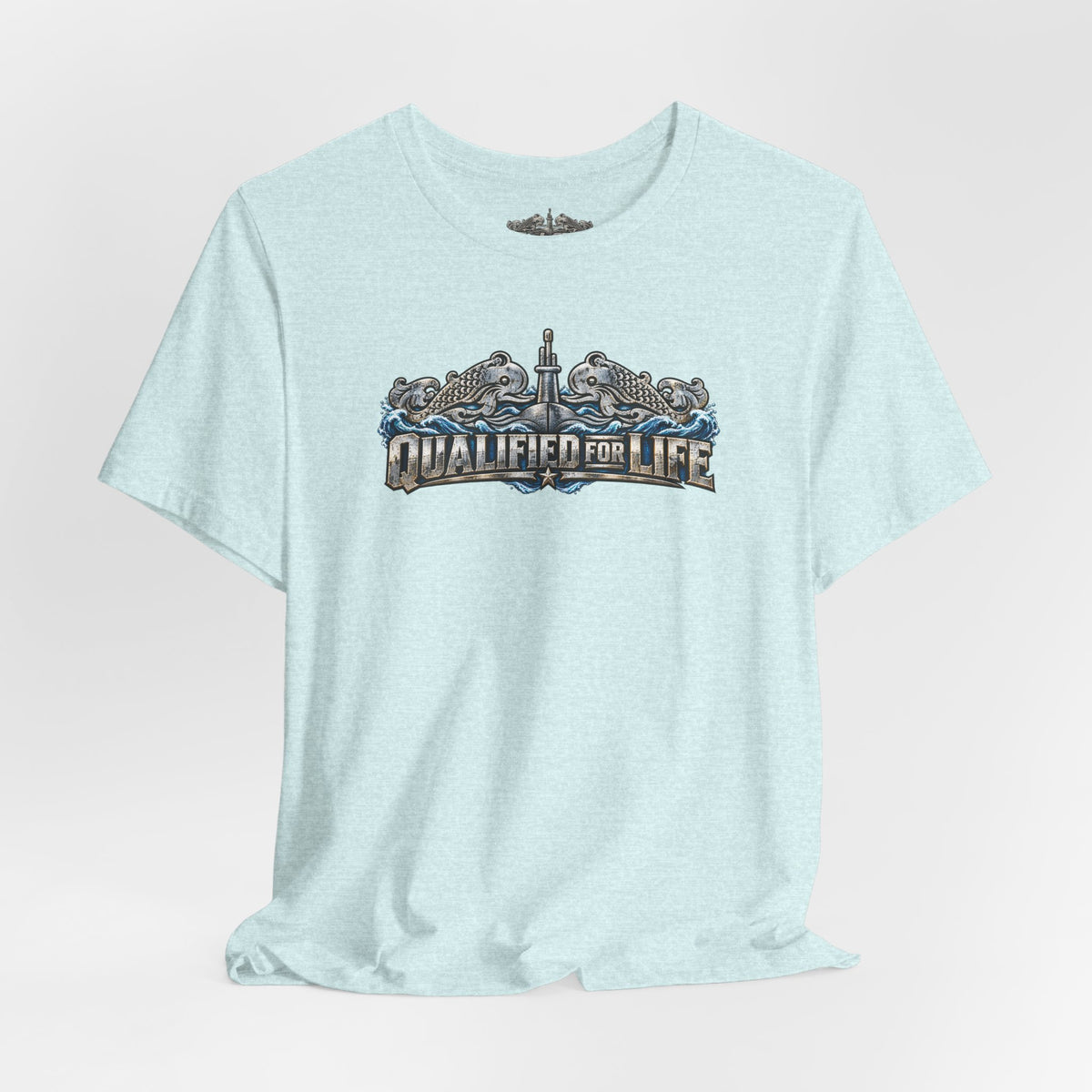 Qualified for Life – Vintage Submarine Dolphins T-Shirt
