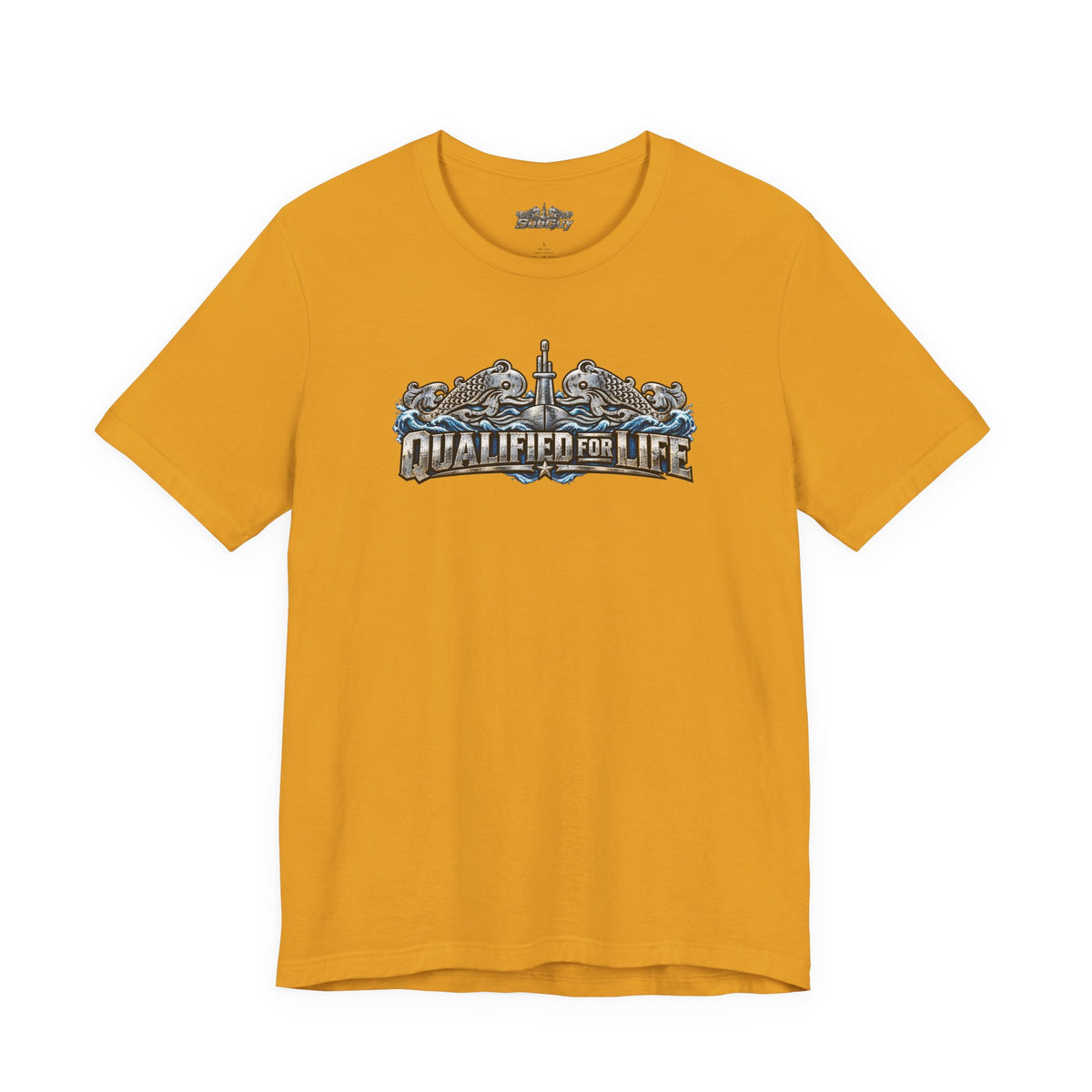 Qualified for Life – Vintage Submarine Dolphins T-Shirt