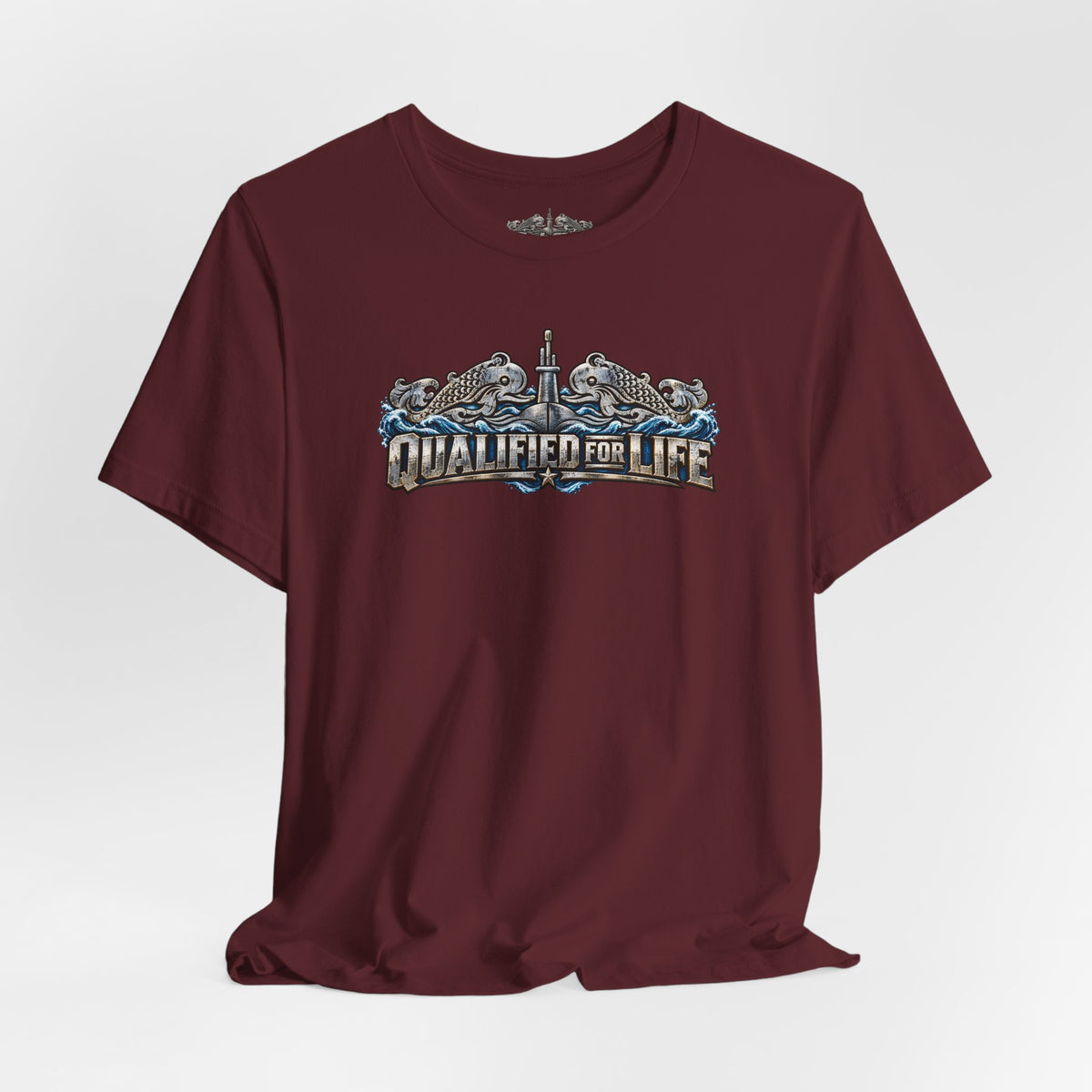 Qualified for Life – Vintage Submarine Dolphins T-Shirt