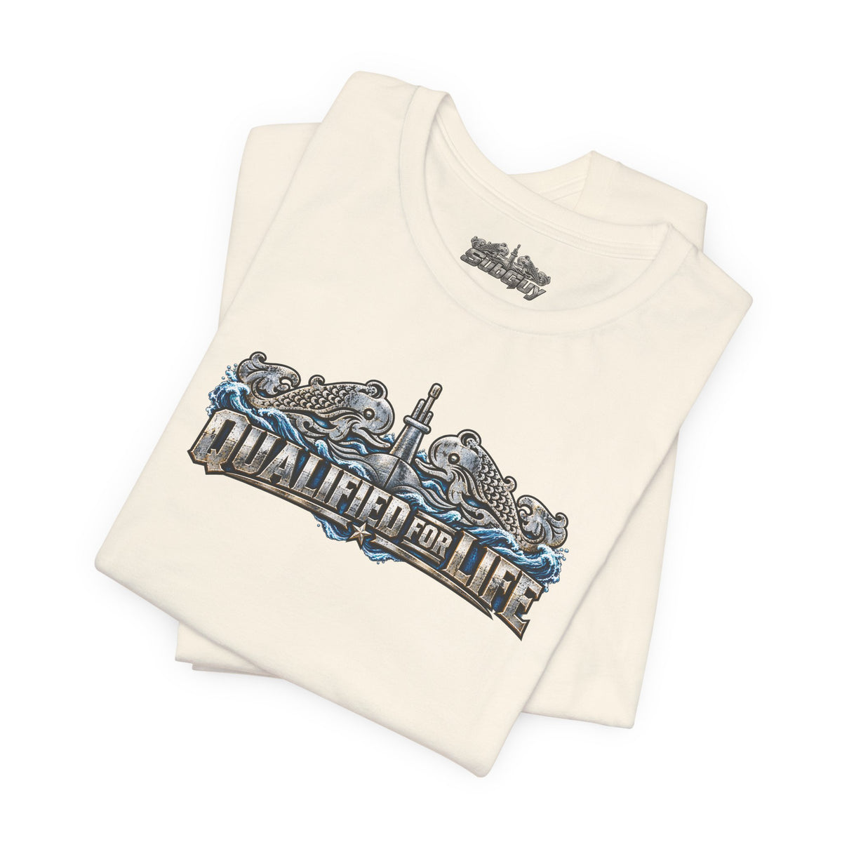 Qualified for Life – Vintage Submarine Dolphins T-Shirt