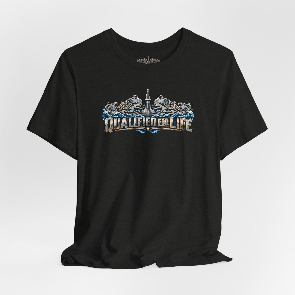 Qualified for Life – Vintage Submarine Dolphins T-Shirt