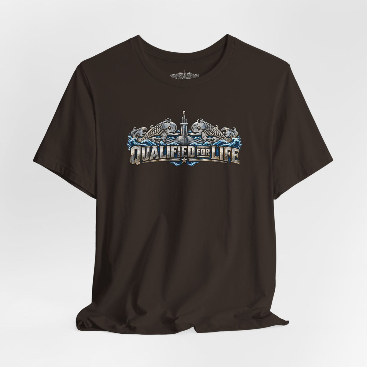 Qualified for Life – Vintage Submarine Dolphins T-Shirt