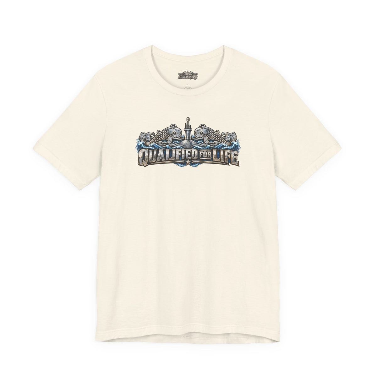 Qualified for Life – Vintage Submarine Dolphins T-Shirt