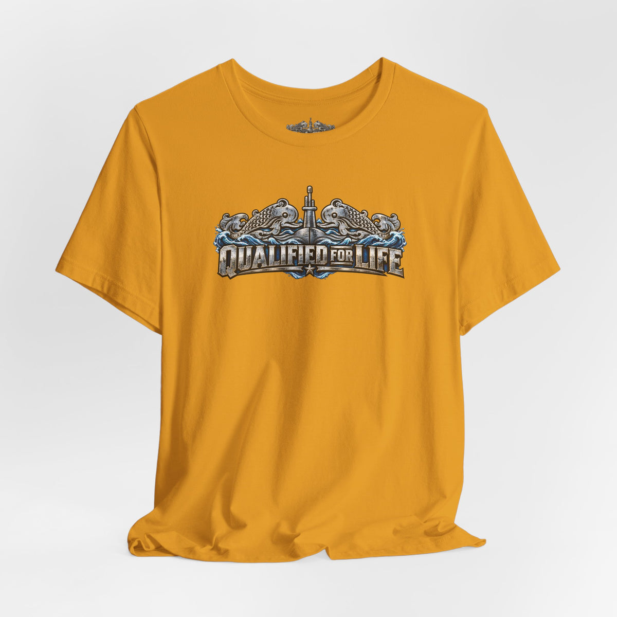 Qualified for Life – Vintage Submarine Dolphins T-Shirt