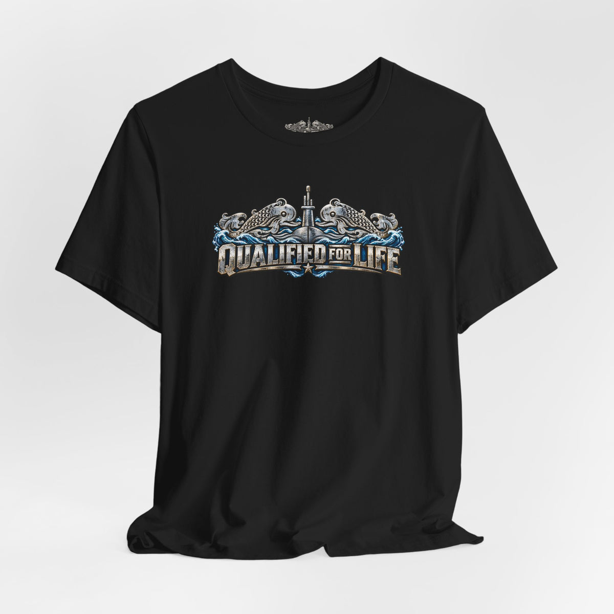 Qualified for Life – Vintage Submarine Dolphins T-Shirt
