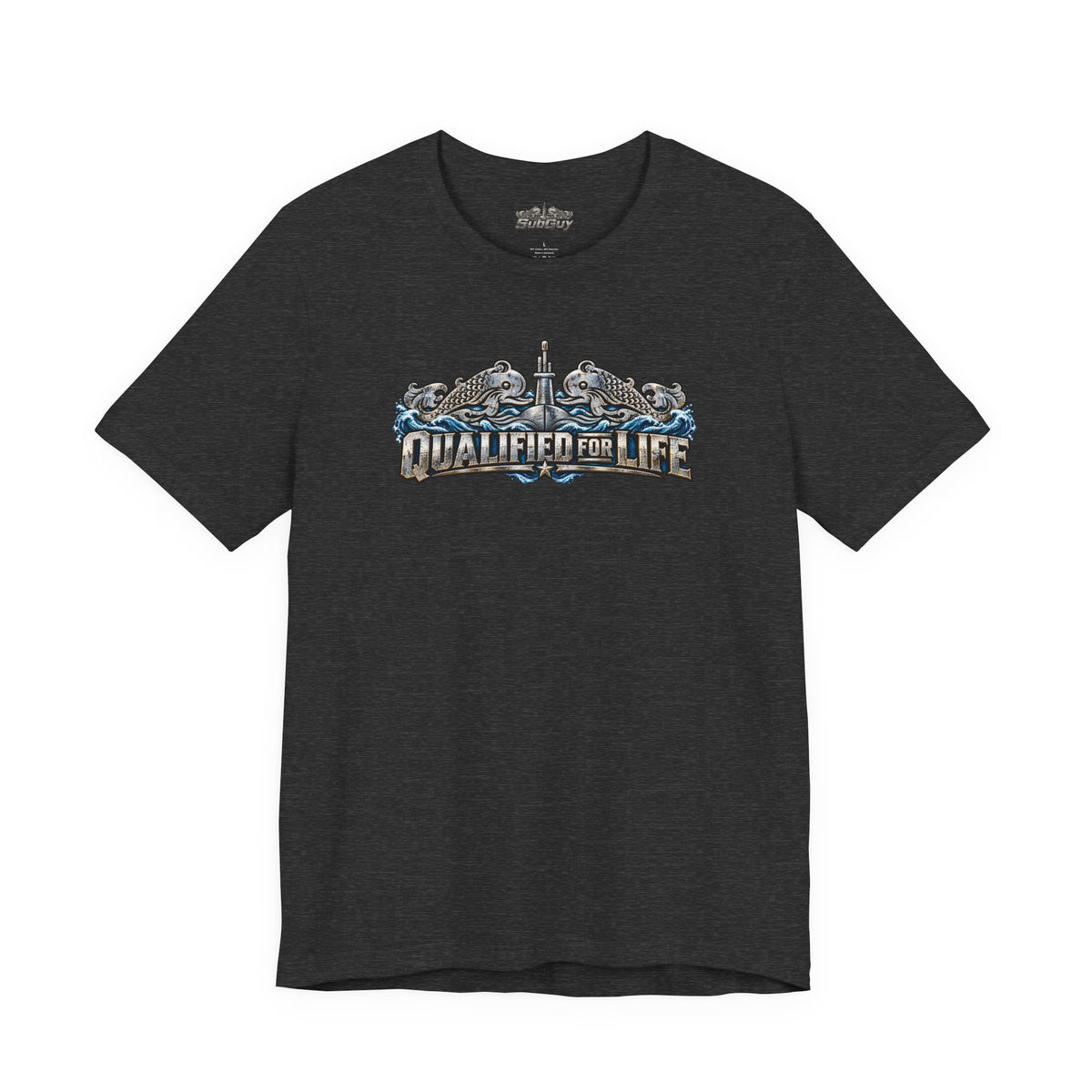 Qualified for Life – Vintage Submarine Dolphins T-Shirt