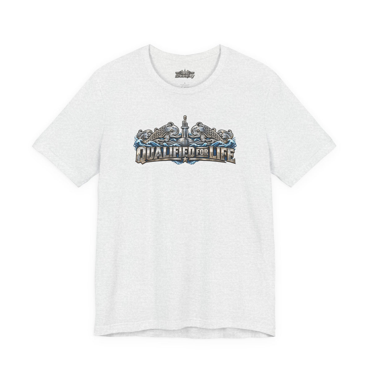 Qualified for Life – Vintage Submarine Dolphins T-Shirt