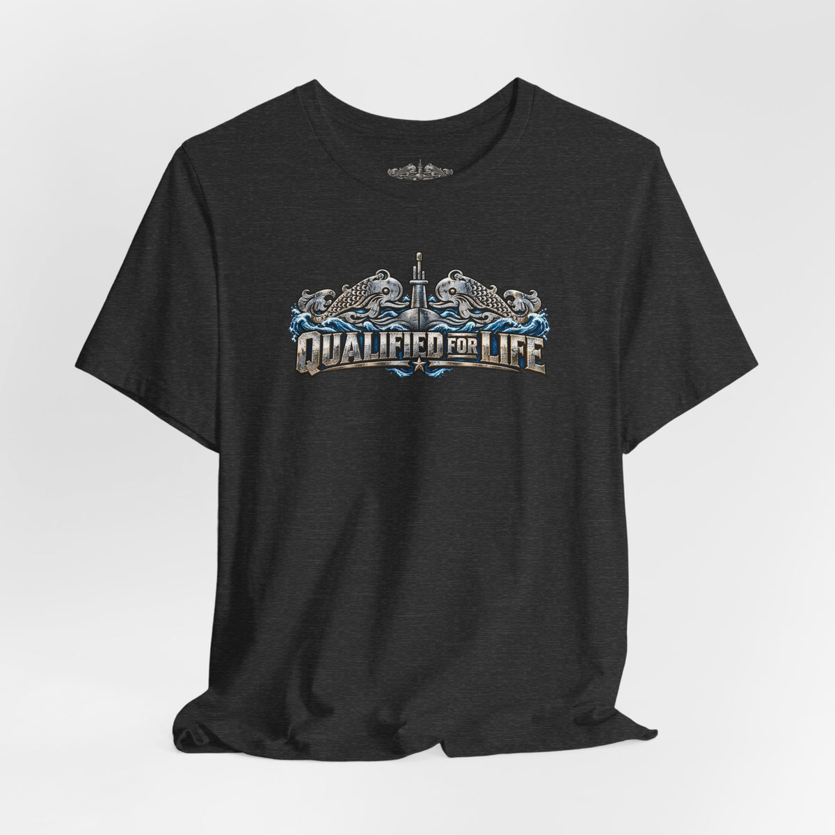 Qualified for Life – Vintage Submarine Dolphins T-Shirt