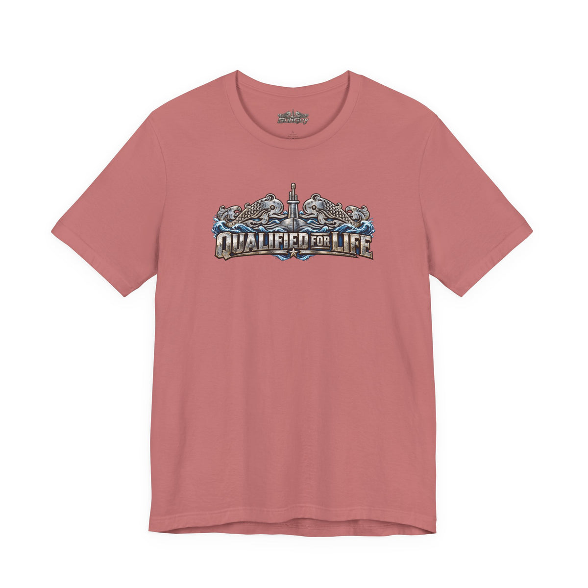 Qualified for Life – Vintage Submarine Dolphins T-Shirt