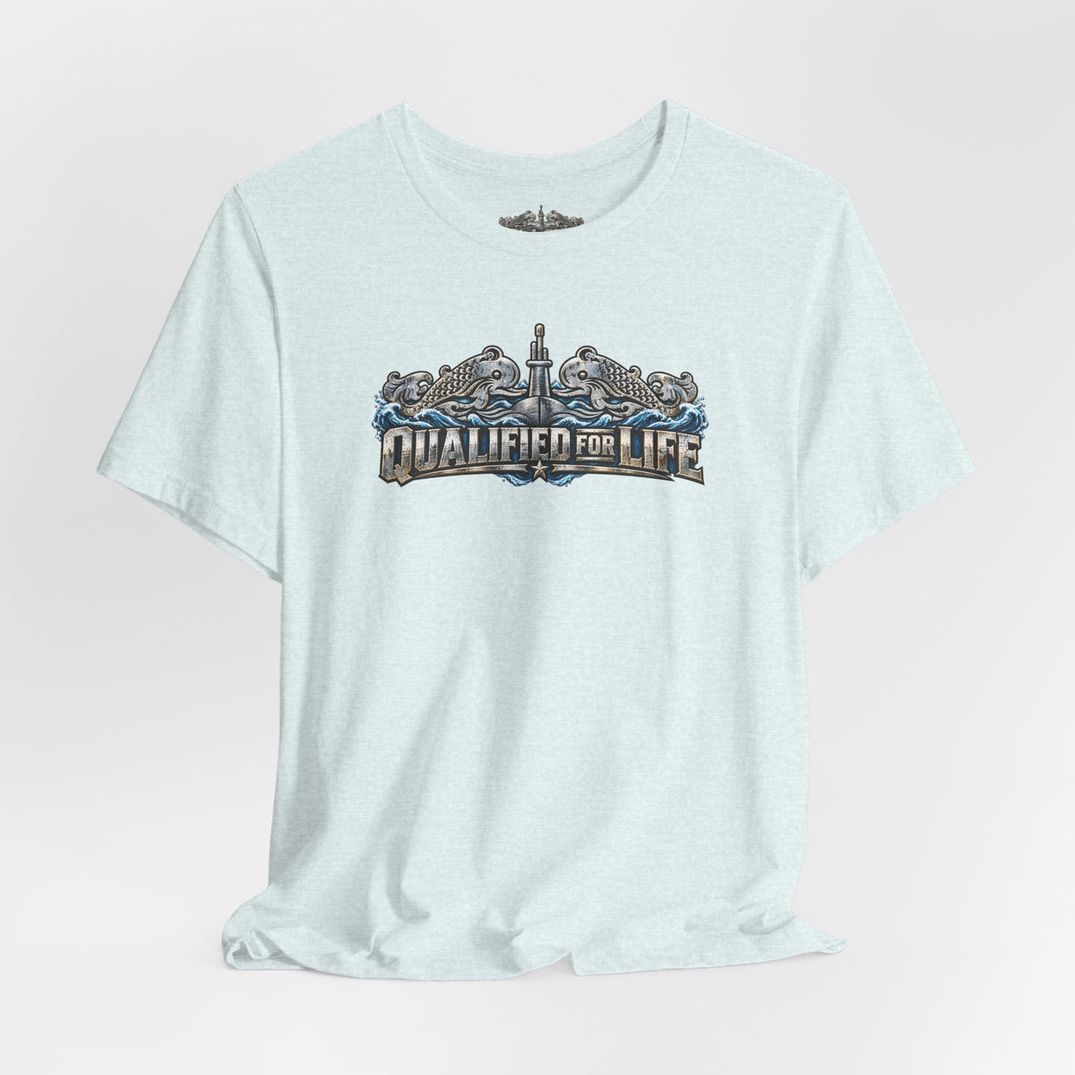 Qualified for Life – Vintage Submarine Dolphins T-Shirt