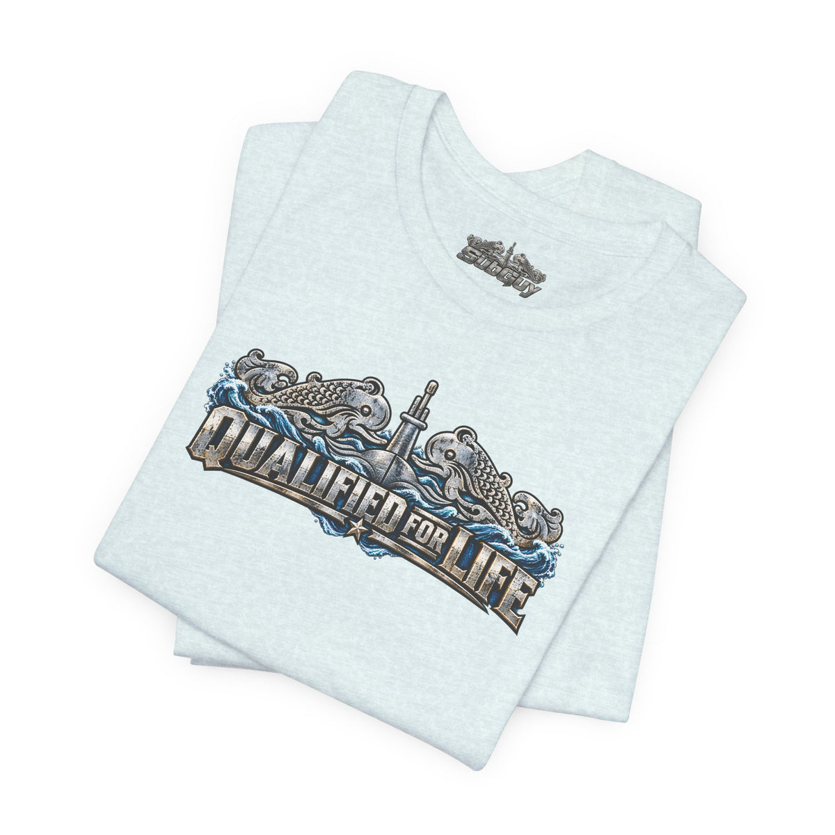 Qualified for Life – Vintage Submarine Dolphins T-Shirt