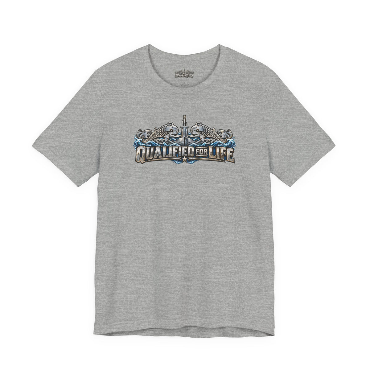 Qualified for Life – Vintage Submarine Dolphins T-Shirt