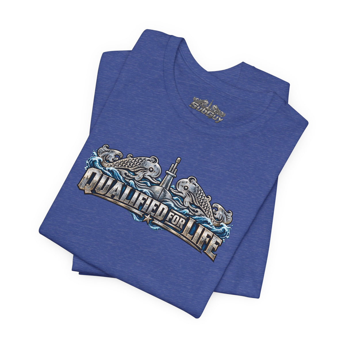 Qualified for Life – Vintage Submarine Dolphins T-Shirt