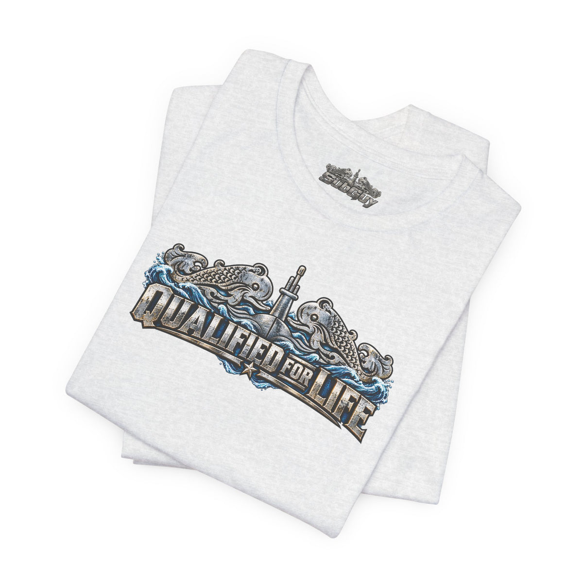Qualified for Life – Vintage Submarine Dolphins T-Shirt