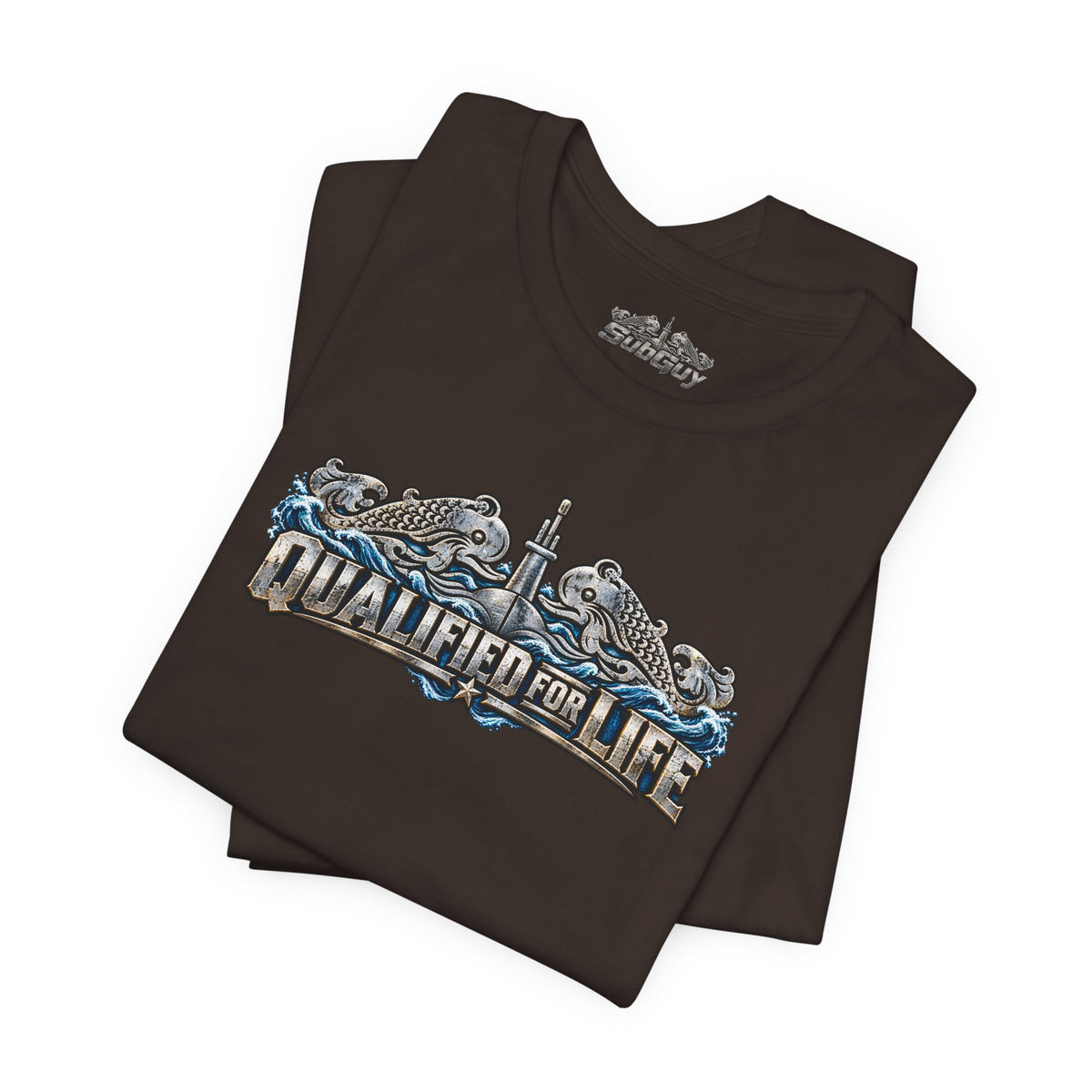 Qualified for Life – Vintage Submarine Dolphins T-Shirt