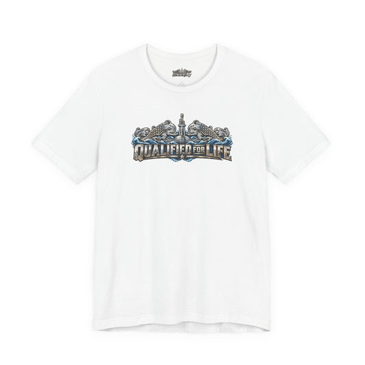 Qualified for Life – Vintage Submarine Dolphins T-Shirt