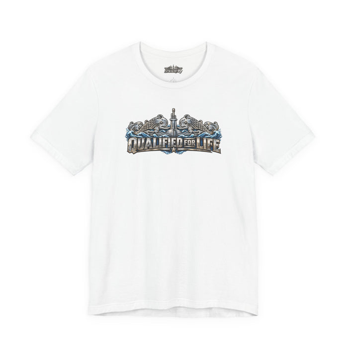 Qualified for Life – Vintage Submarine Dolphins T-Shirt
