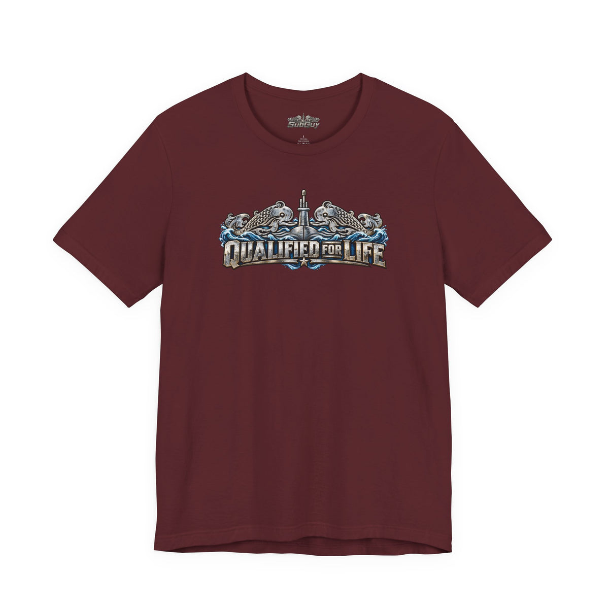 Qualified for Life – Vintage Submarine Dolphins T-Shirt